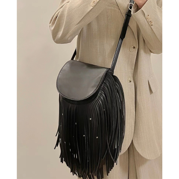 フリンジメッセンジャーバッグ w-123