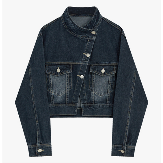 スラッシュボタンデニムジャケット X-226