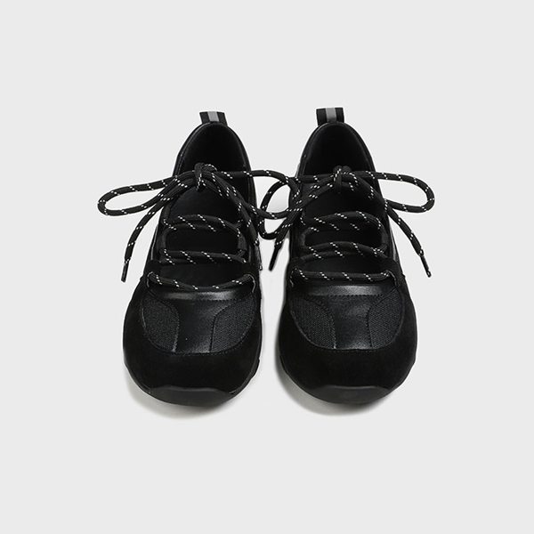 【3color】メッシュフラットソールシューズ