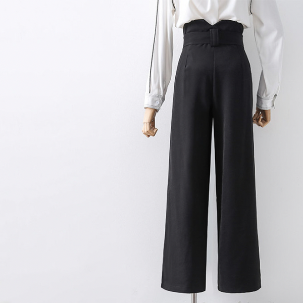 【2color】ドレープワイドパンツ AU-377