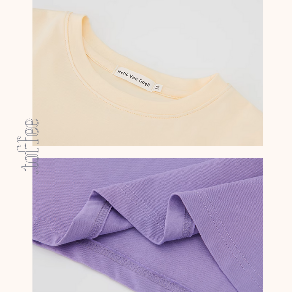 【3color】フラワープリントオーバーサイズTシャ《Z00993》