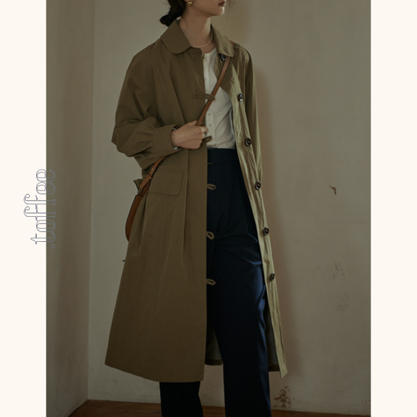 オリーブグリーンロングジャケット Z00524