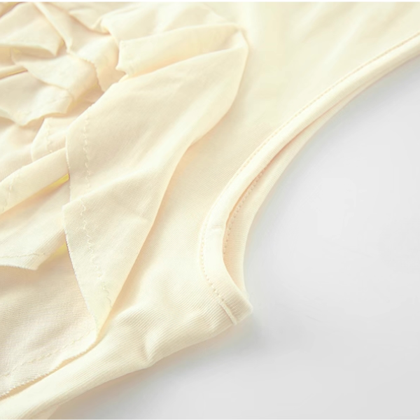 【2color】フラワーデコレーションノースリーブトップス W-201