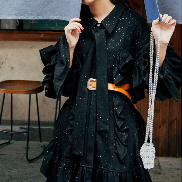 ティアードプリーツセットアップ X-277