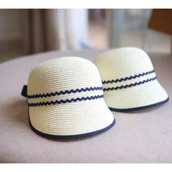 ウェーブエンブロイダリーフレッシュドームハット W-203