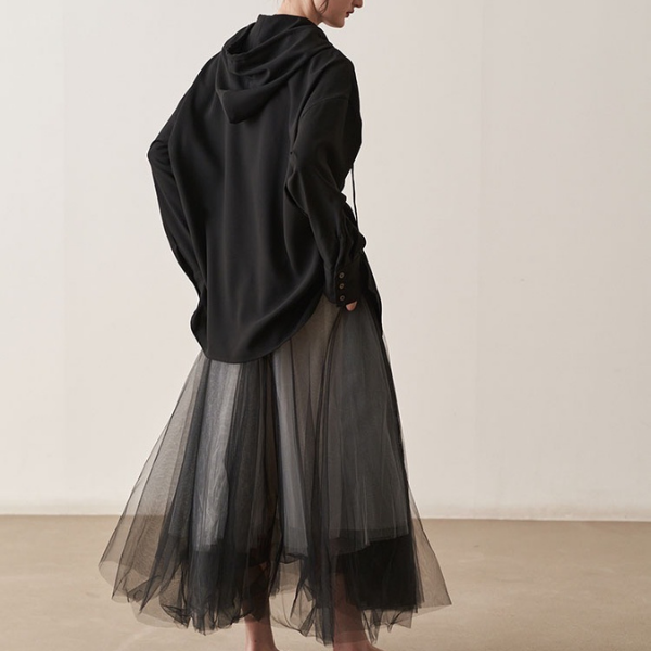 チュールレーススカート X-088