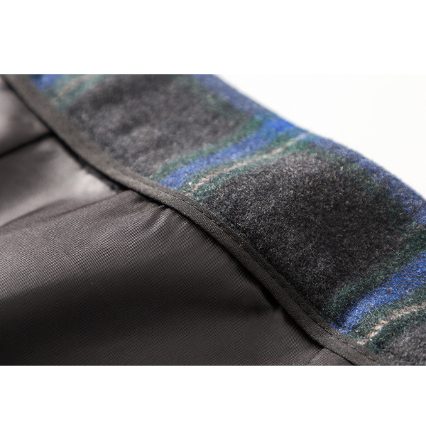 【3color】ダブルチェックエレガントストレートスカート AU-326