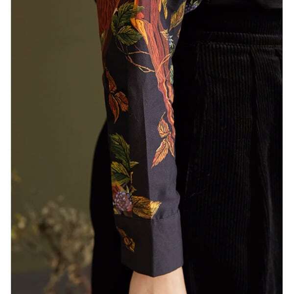 ナイトフォレストシャツブラウス C0074