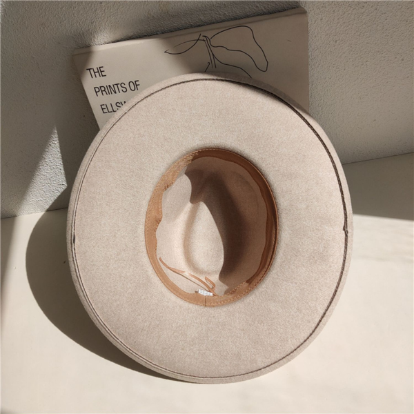 ベルト付きウールジャズハット Z00062