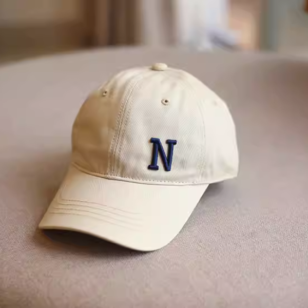 【4color】ワンポイントベースボールキャップ W-205