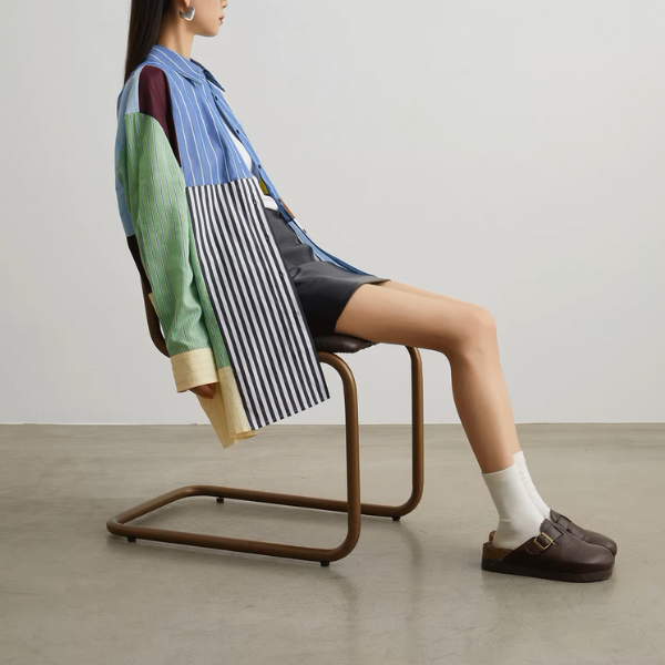 マルチカラーパッチワークルーズシャツ《Z00946》