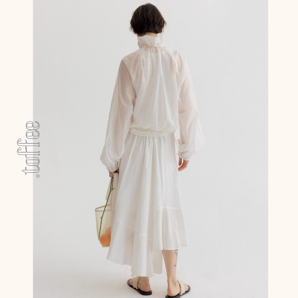 【5color】フルジップアップハイネックシアージャケット《Z00953》