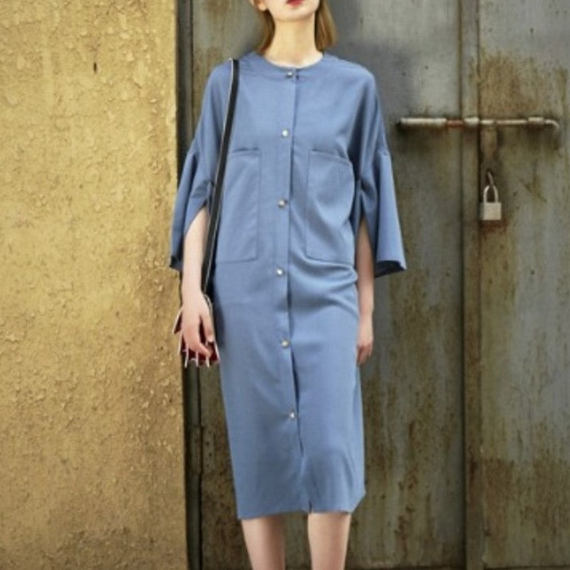 フレアスリーブワンピース op00013