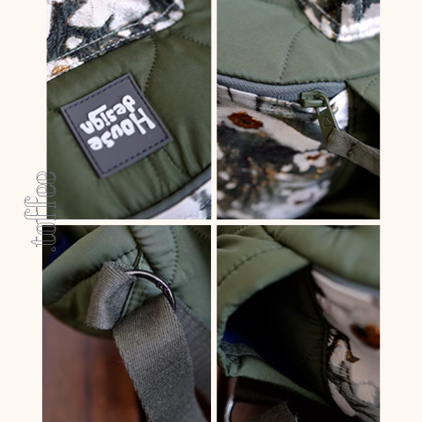 花柄&キルティングコンパクトリュックサック《Z00938》