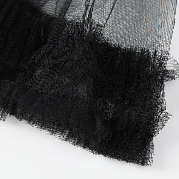 フリルヘムメッシュスカート Z00288