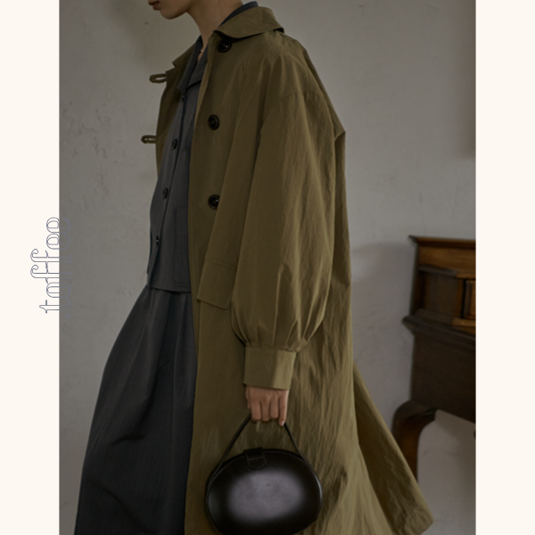 オリーブグリーンロングジャケット Z00524