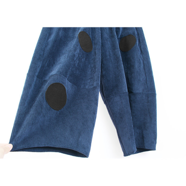 【3color】ドットコーデュロイハーレムパンツ X-352