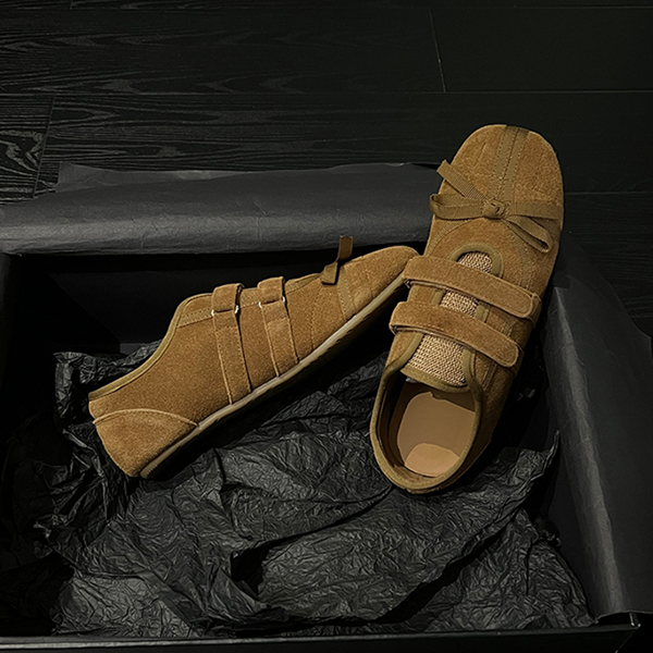 【3color】フロントリボンベルクロスニーカー Z00480