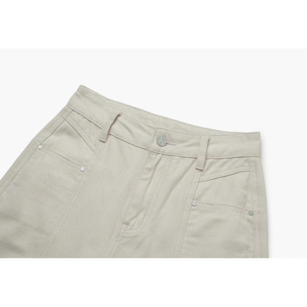 ハイウエストストレートデニムパンツ Z00043