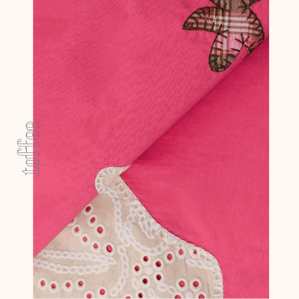 【2color】遊び心アップリケ刺繍スカート《Z01074》