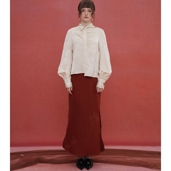 アジアテイストレトロシャツ AU-458