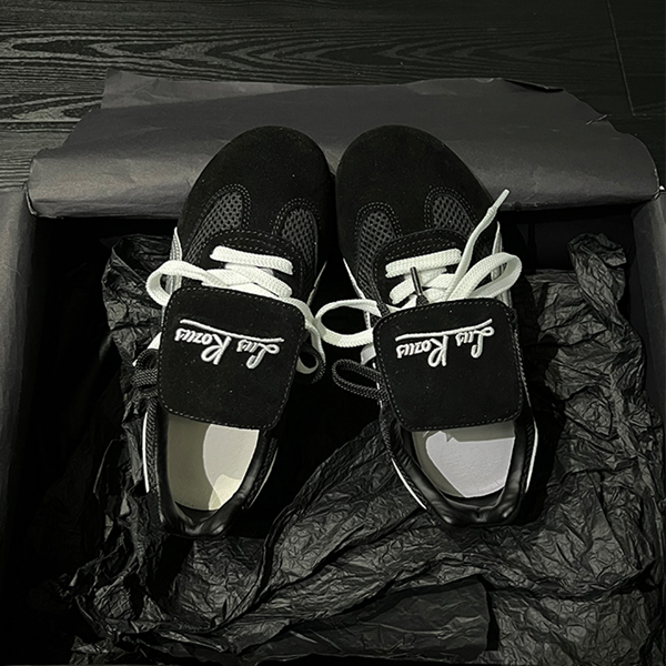 【3color】【2pattern】レースアッププラットフォームシューズ Z00482