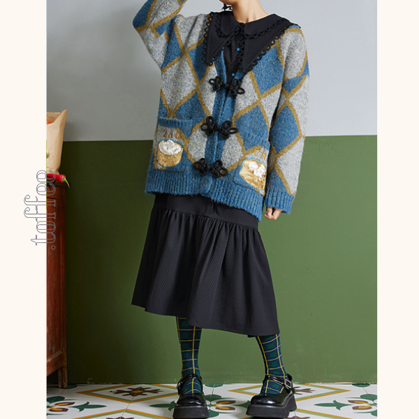 レイヤードカラーブラックシャツワンピース 《Z00676》