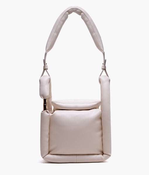 【3color】柔らかいスクエアバッグ