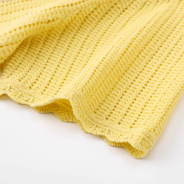 フルーツアップリケメッシュカーディガン《Z01039》