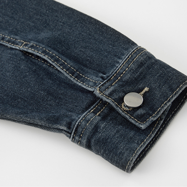 スラッシュボタンデニムジャケット X-226