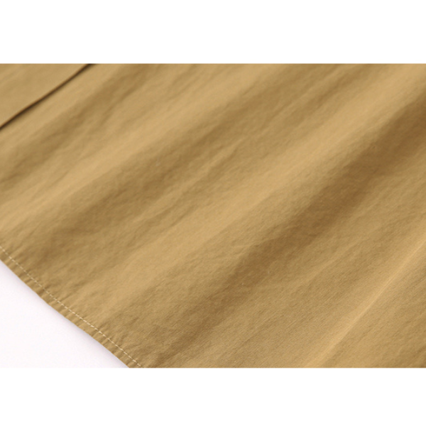 【2color】オーバーショルダーシャツ X-007