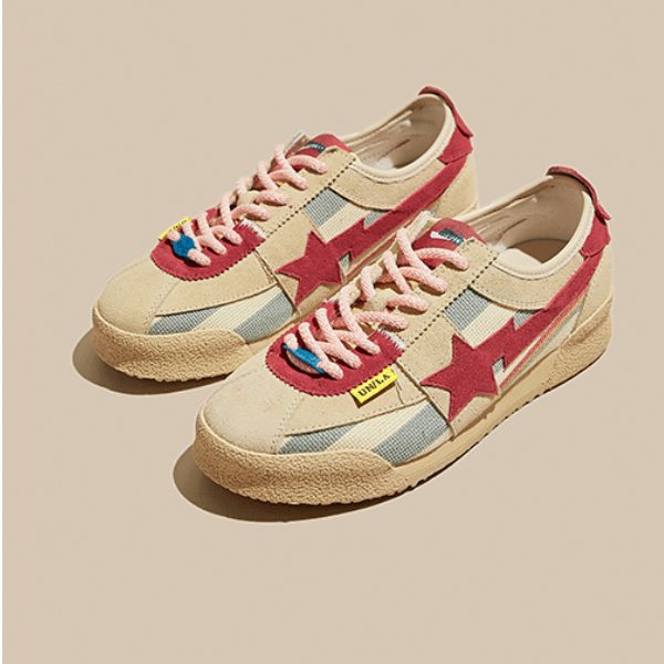 【2color】スウェードスタースニーカー X-118