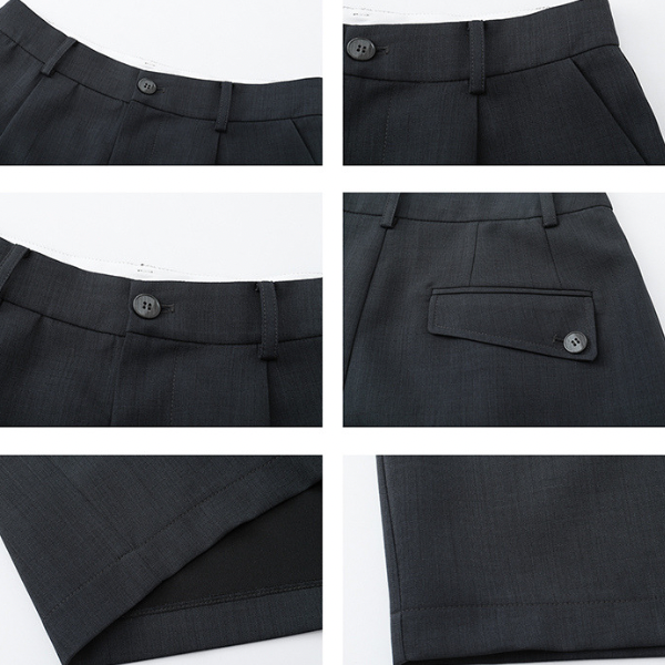 ブラックハーフパンツ X-289