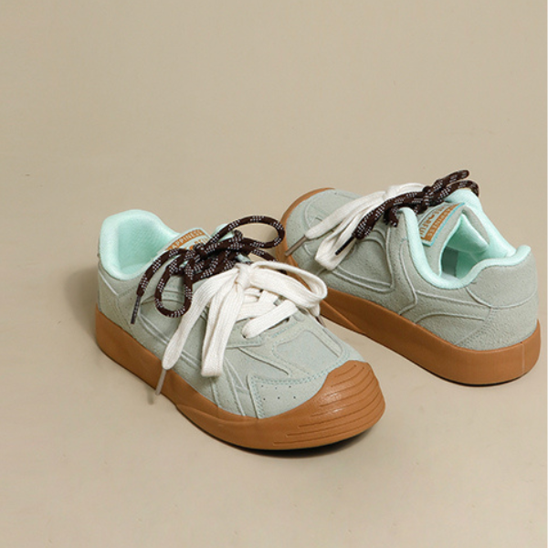 【4color】カラフルレースアップスニーカー Z00209
