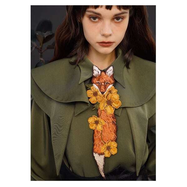 フラワーフォックスタイ C0073