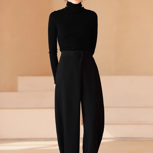 ワイドレッグロングパンツ Z00114