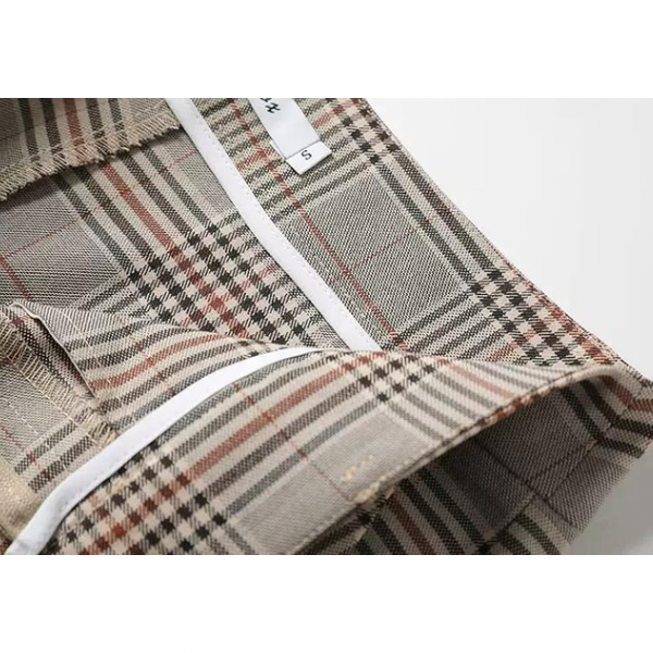 【3color】アーガイルチェックセットアップ w-136