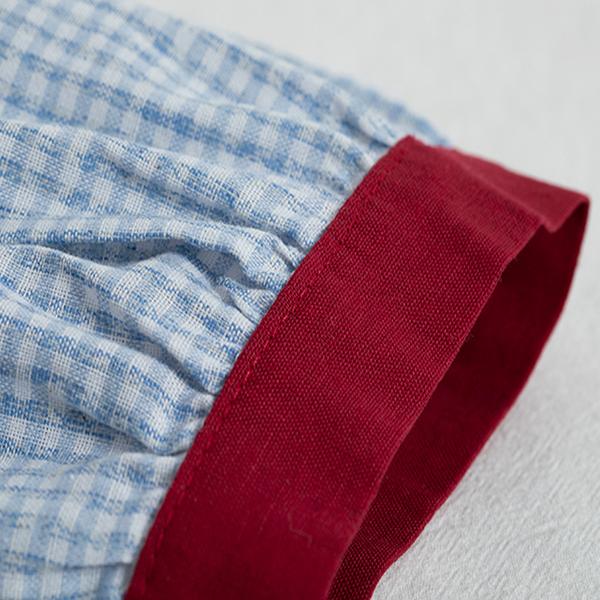 【2color】ギンガムチェックシャツワンピース Z00584