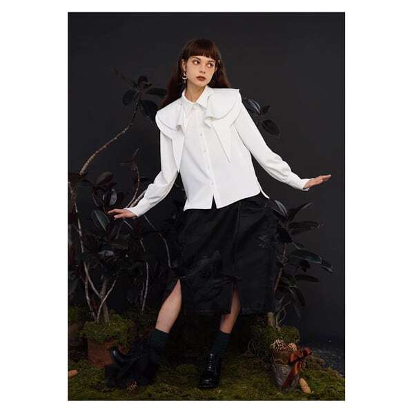 【3color】ディテールデザインブラウス C0084