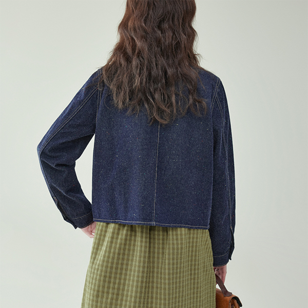 パッチポケットデニムジャケット 《Z00770》
