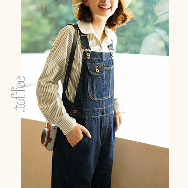 クラシカルデニムオーバーオール 《Z00771》
