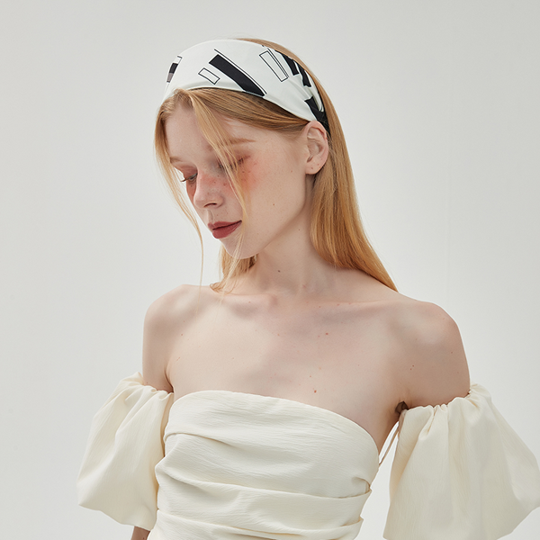 ジオメトリックヘアバンド 《Z00759》