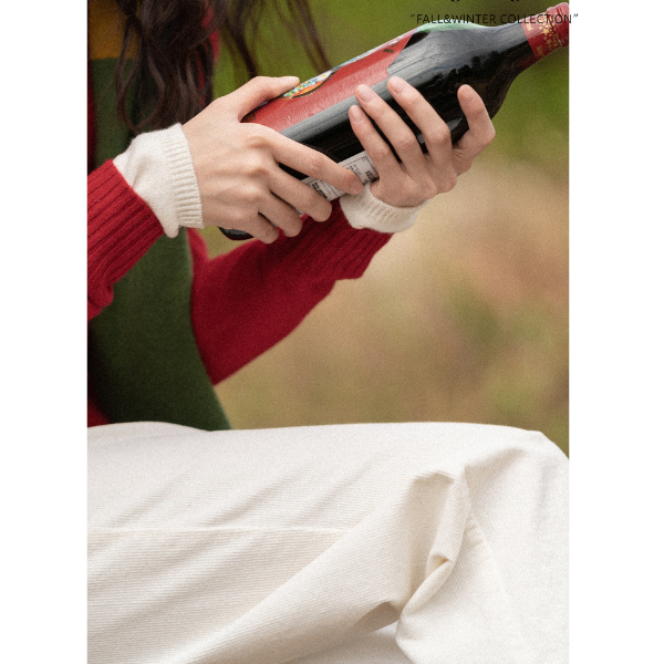 【2color】コーデュロイストレートカジュアルパンツ Z00013