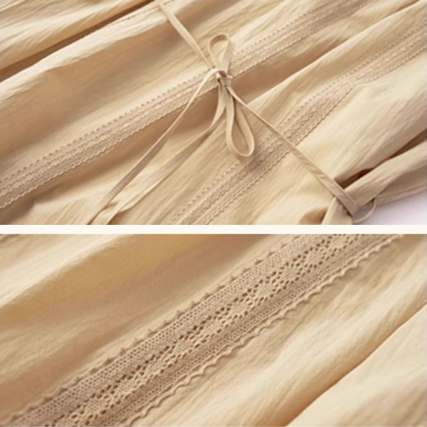 フライングスリーブミモレ丈ワンピース《Z01026》