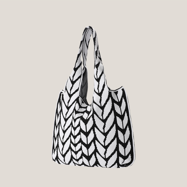 【3color】ボタニカルショルダートートバッグ Z00004