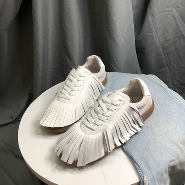 タッセルステッチカジュアルシューズ X-273