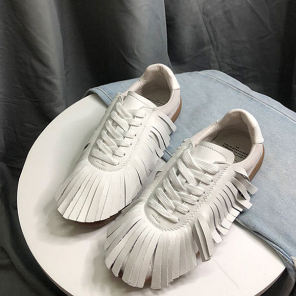 タッセルステッチカジュアルシューズ X-273