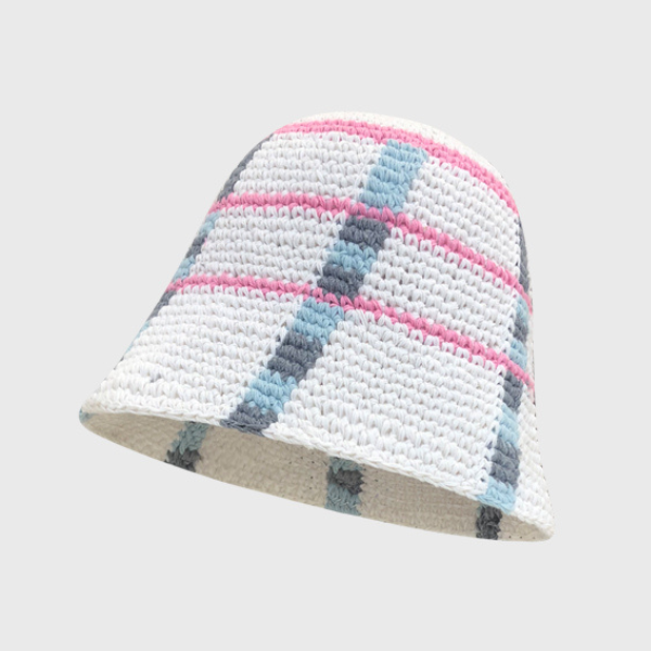 【5color】ラインバケットハット X-104