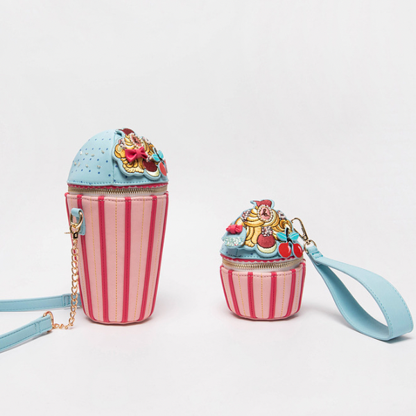 【2size】デコレーションアイスクリームバッグ X-116