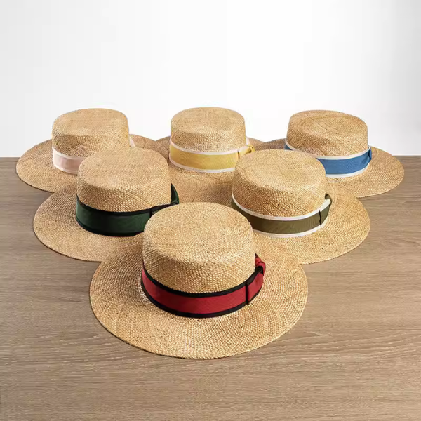 【10color】リボンカンカン帽 X1-006